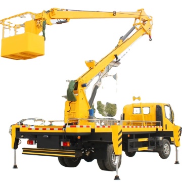 New 2024 Isuzu 20m-35m Telescopic Aerial Ladder Working Platform Truck for Sale