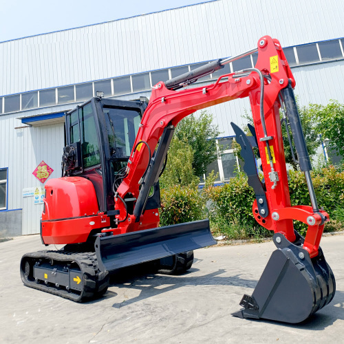 3Ton Mini Excavator with Zero Tail