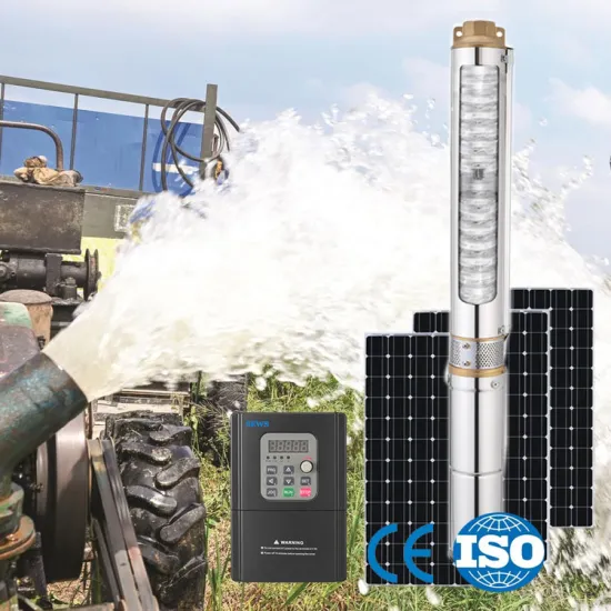 High-Pressure 48V DC Solar Water Pump for Agriculture: 3 HP Smart Submersible Pump with Solar Panel