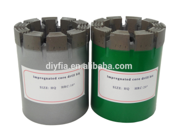 High quality wlh impregnated well diamond core drill bits