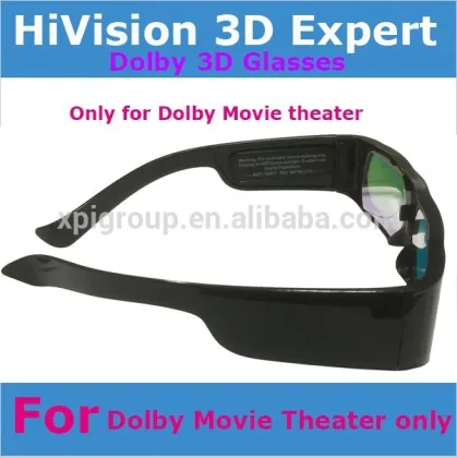 Dolby Glasses/Dolby 3d glasses/Dolyb movie theater 3d glasses