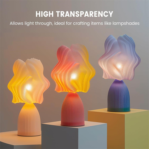 Optical-Grade Clear PETG Filament 1.75mm 1kg