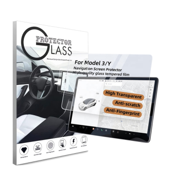 China Made Tempered Glass Screen Protector for Tesla Model 3/Y/X/S