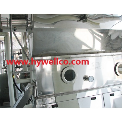 Continuous Horizontal Fluid Bed Dryer