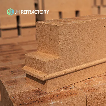 Clay shaped refractory bricks