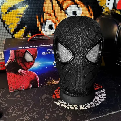 High-Quality Cosplay The Amazing Spider-Man Mask - Garfield Version Peter Parker Adult Mask