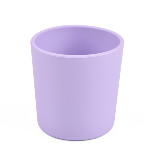 Entraînement incassable d&#39;apprentissage de la tasse de baby tasse de silicone