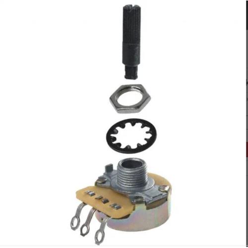 10k Ohm 1 Gang Linear Panel Mount Potentiometer