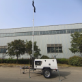 Led Mobile Lighting Tower Diesel light tower telescopic mast up to 9m Manufactory