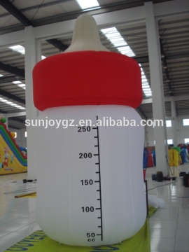 3M height inflatable advertising feeding bottle / Inlftable feeding bottle for sale