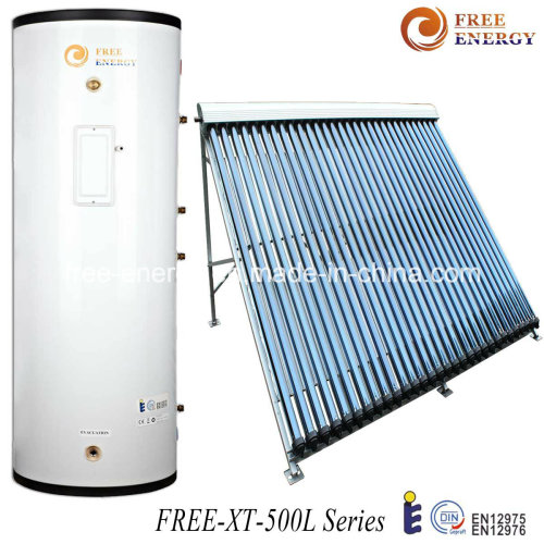 500L Split bertekanan Solar sistem termal dengan surya Keymark En12976