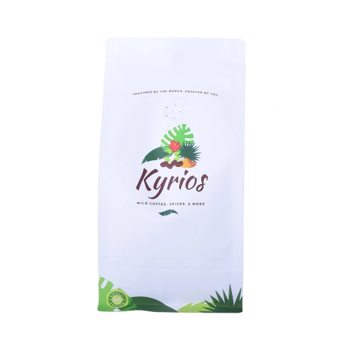 Cheap printed moisture proof coffee bags with valve and ziplock