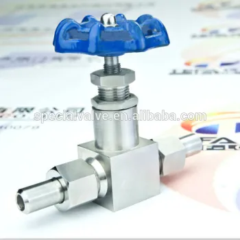 TF-LOK stainless steel double weld end needle valve