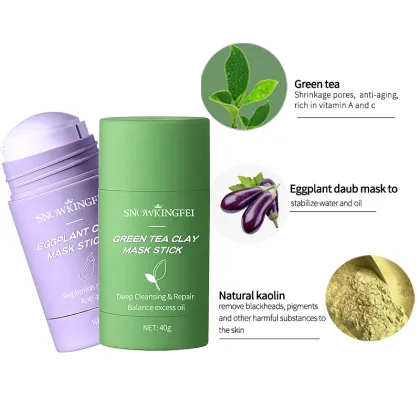 Deep Cleansing Purifying Green Tea Clay Mask Stick
