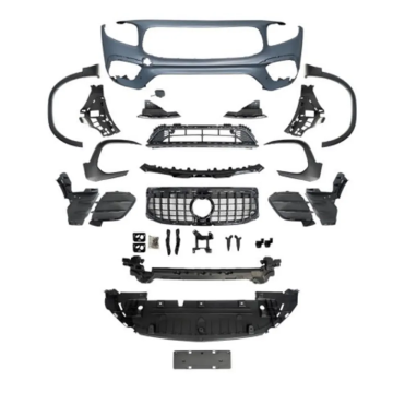 Pièces de voitures de style GLB35 - Kit de carrosserie accessoires avec pare-chocs et calandre pour Benz X247 (2020-2023)