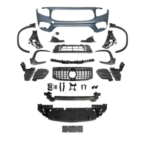 GLB35 Style Car Parts - Auto Accessories Body Kit with Front Bumper and Grille for BENZ X247 (2020-2023)