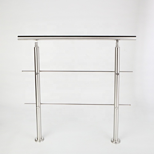 Removable 201 or 304SS Steel Pipe Stair Handrail