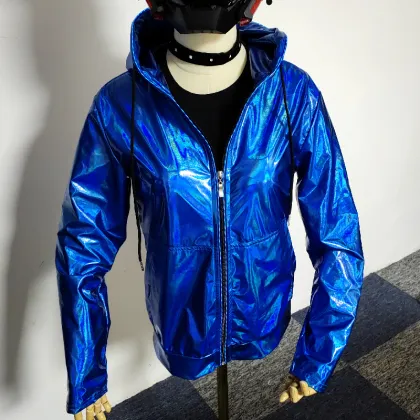 Glow in the Dark Rave Party Jacket - El Wire Jacket