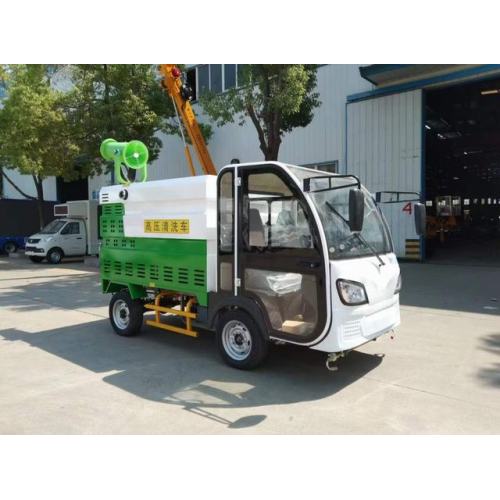 Petite camion de lavage de rue à l&#39;eau électrique