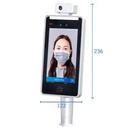 Fingerprint and Face Recognition Turnstile Attendance System