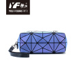 Geometric Clutch Luminous Beauty Bag Small Travel color changing Cosmetic Wristlet bag for women