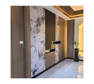 Bamboo Charcoal Co-Extruded Solid Wood Veneer Carbon Crystal Board for Indoor Use