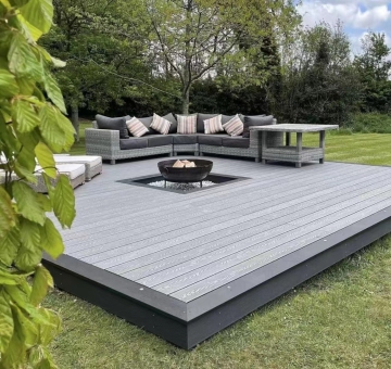 Migliori offerte su pavimenti compositi esterni WPC impermeabili e deck di plastica in legno 3D