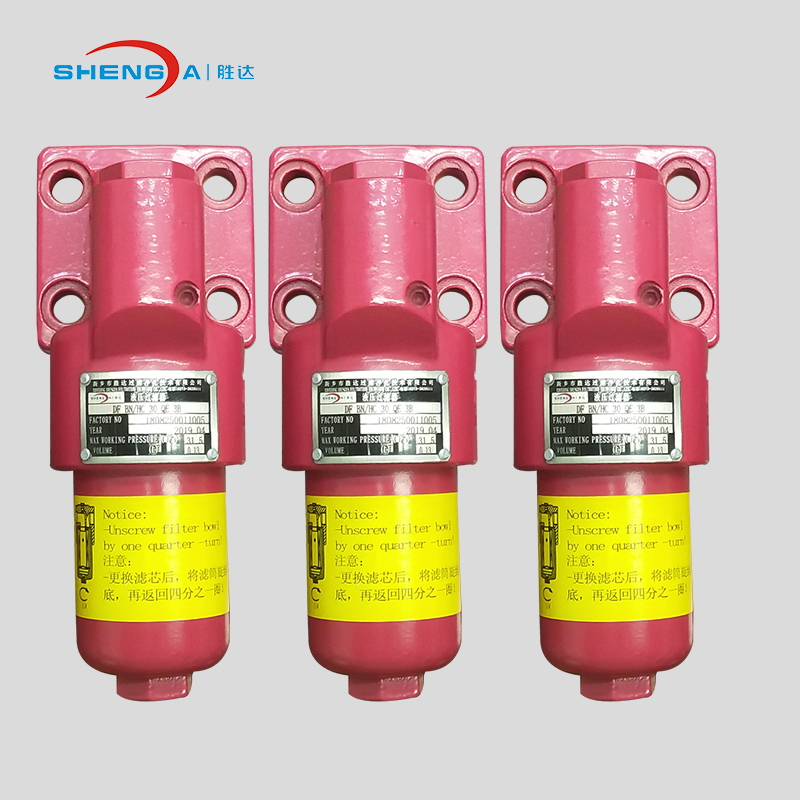 duplex hydraulic pressure oil filter assembly China Manufacturer