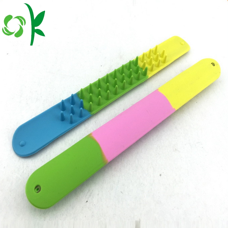 Unique Hedgehog Silicone Slap Bracelet with Soft Barbed