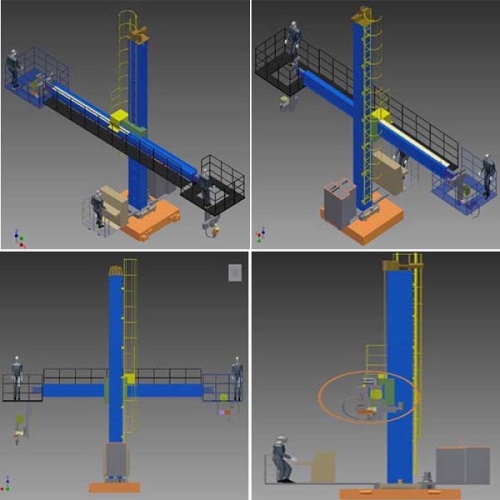 Colonna e braccio di saldatura di precisione TIG