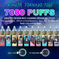7000Puffs Vape Randm Tornado