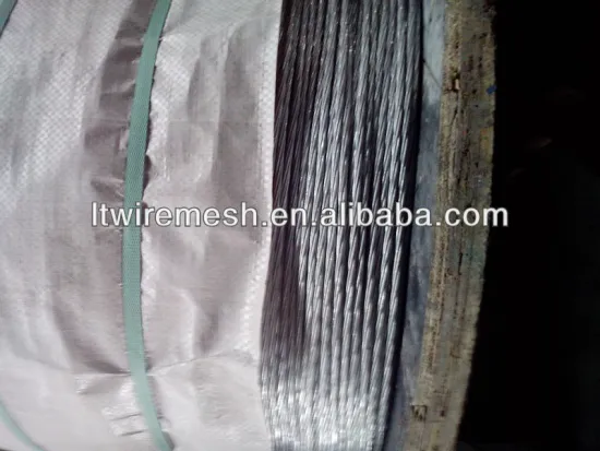 galvanized pc stran wire 1*7 lowest price