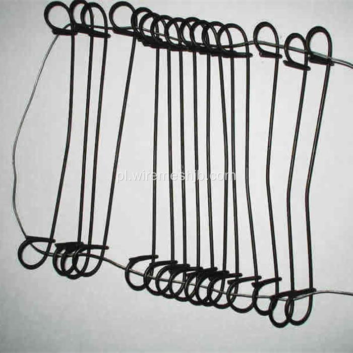 Ocynkowane lub powlekane PVC podwójne druty wiążące