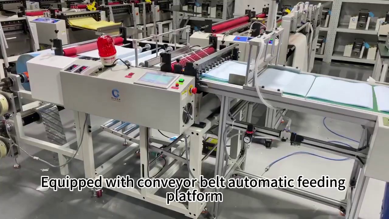Automatic Cutting Machines for Non-Woven and Film Materials