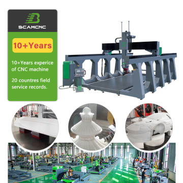 2x3m 5-Axis CNC Wood Router Machine for Woodworking