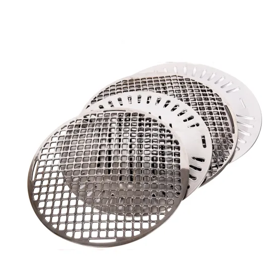 Stainless Steel BBQ Mesh Grill Net for Fish, Meat, Korean BBQ, and Barbecue Plates