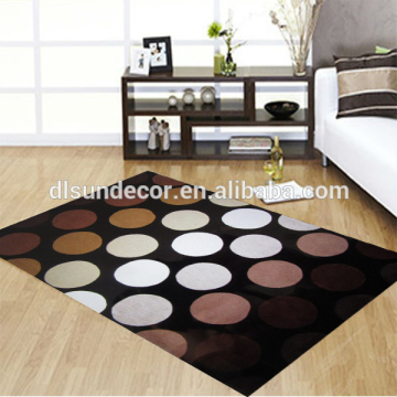 100% polyester hand made floor mat for home use