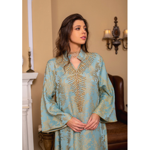ژاکارد مجلل Jalabiya Abaya ویژه بانوان ماه رمضان