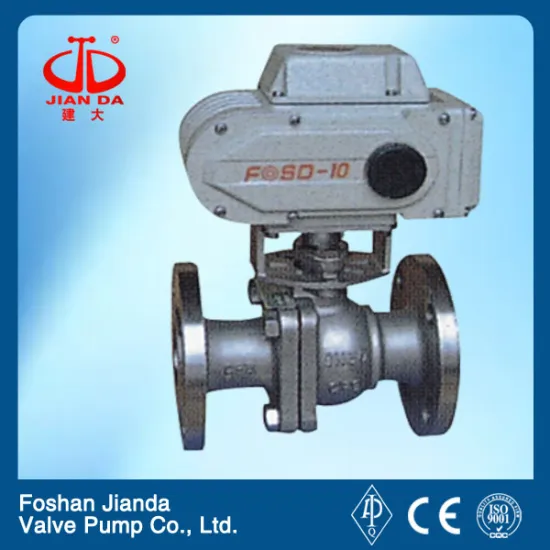 Q941F-16 electric flange ball valve