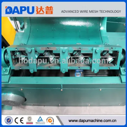 Automatic iron wire straightening and cutting machine