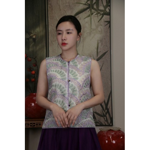 Phoenix Plume Chaleco iridiscente