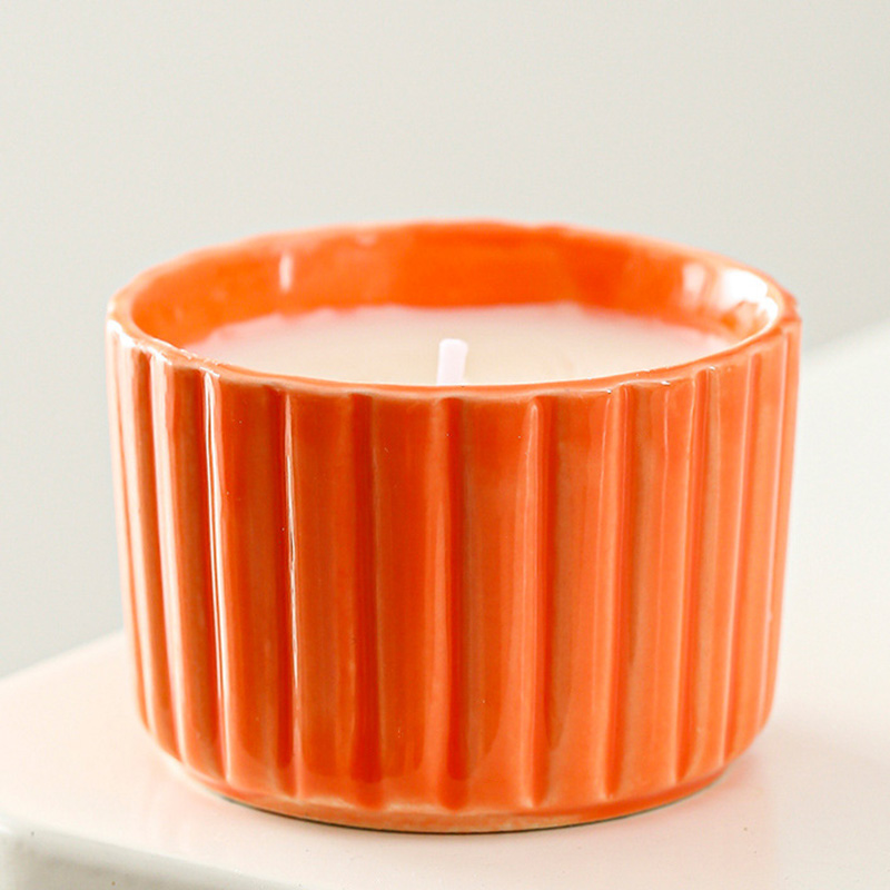 Керамічныя слоікі для эфірнага алею Ароматэрапіі свечкі падарункі