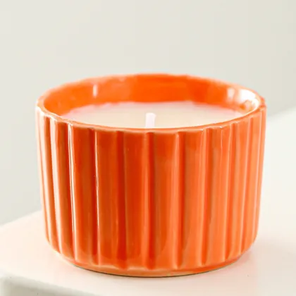 Ceramic Jar Essential Oil Color Aromatherapy Candles Gifts