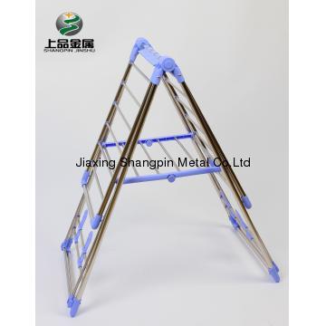 Folding stainless steel drying rack