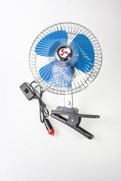 12 V or 24V car oscillating fan car fan 6 inch 12v