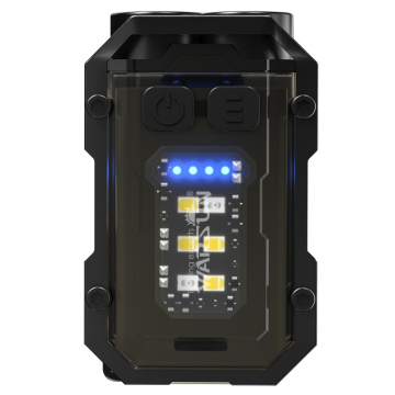 Warsun G9 Pocket New Design: A Multi-Functional 600 Lumen Rechargeable Torch and Power Bank with Portable Aluminum Body and Colorful Side Light