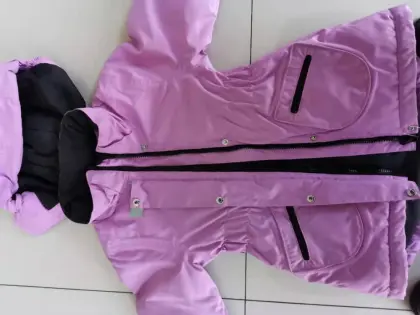 OEM fashional kids wear pink coat children jacket