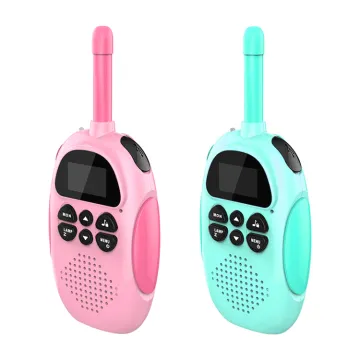 Rechargeable 22 Channel 2-Way Radio Adventure Set: Long-Range Kids Walkie-Talkies with USB Charger