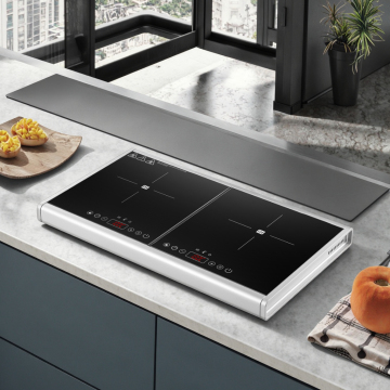 2000W + 1500W Electric Infrared Induction Cooker for Home, Hotel, Garage, and Kitchen Use