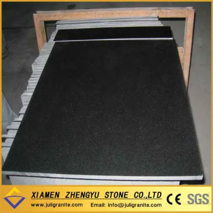Shanxi black granite floor tiles